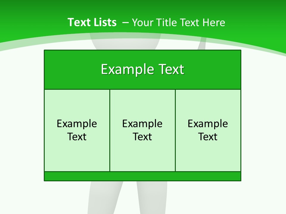 Pose Hint Figure PowerPoint Template