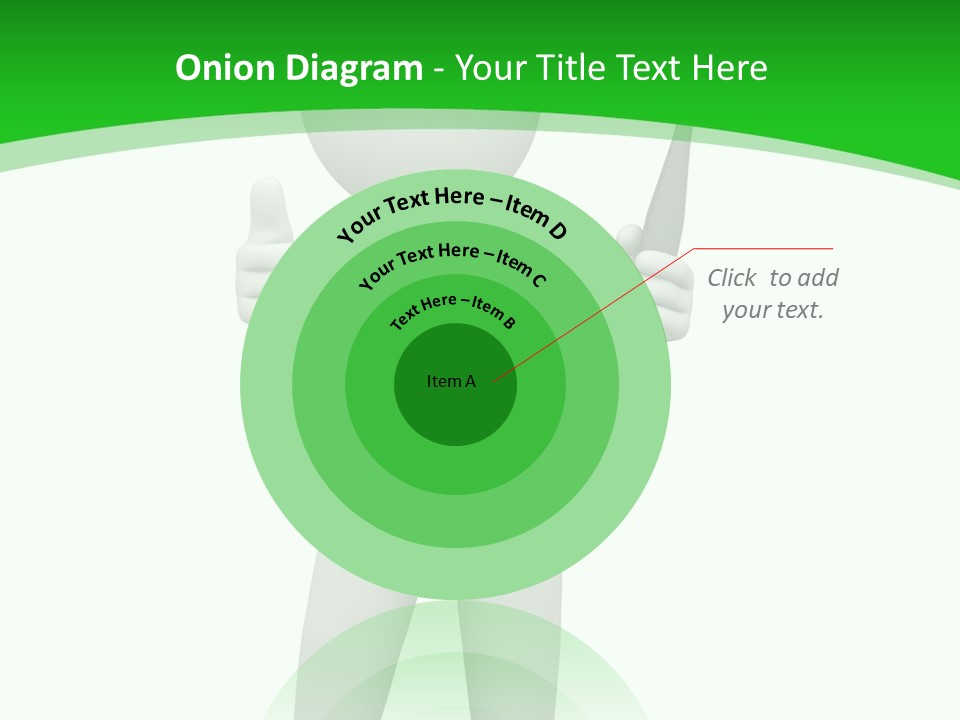 Pose Hint Figure PowerPoint Template