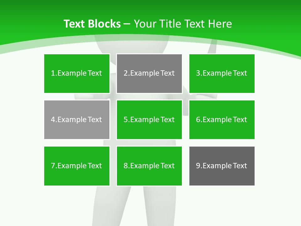 Pose Hint Figure PowerPoint Template