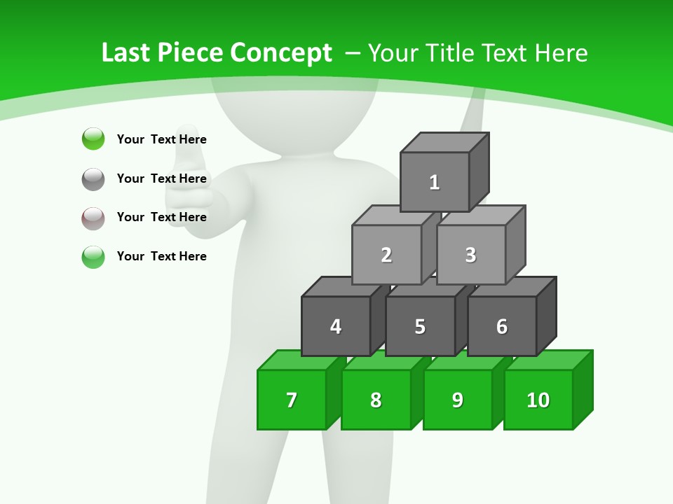 Pose Hint Figure PowerPoint Template