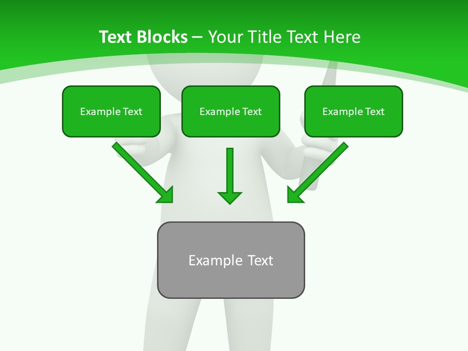 Pose Hint Figure PowerPoint Template
