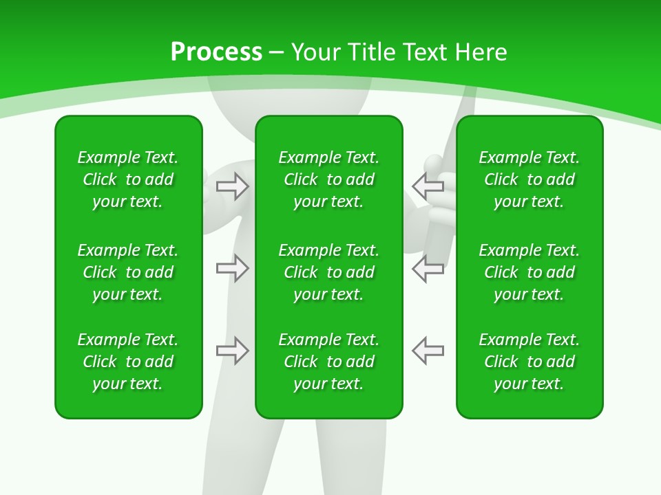 Pose Hint Figure PowerPoint Template