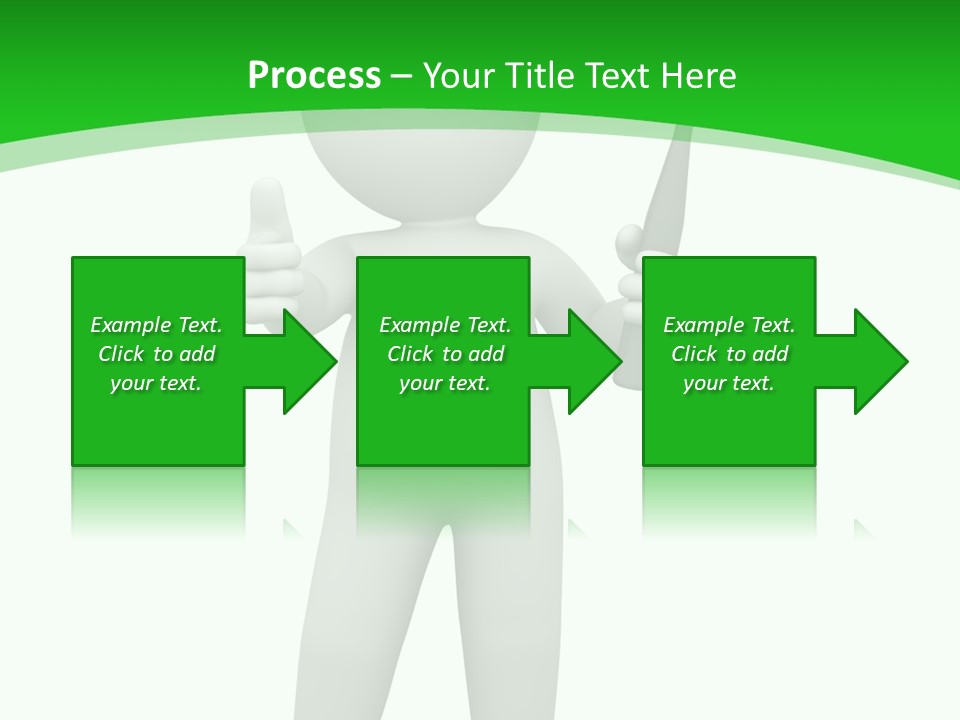 Pose Hint Figure PowerPoint Template