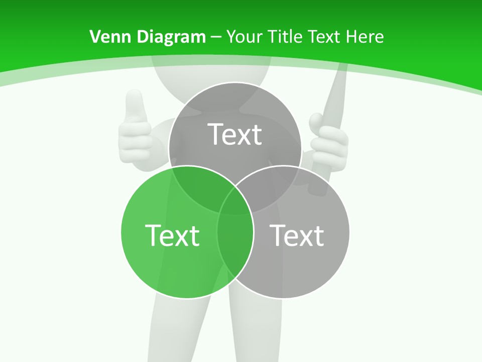 Pose Hint Figure PowerPoint Template