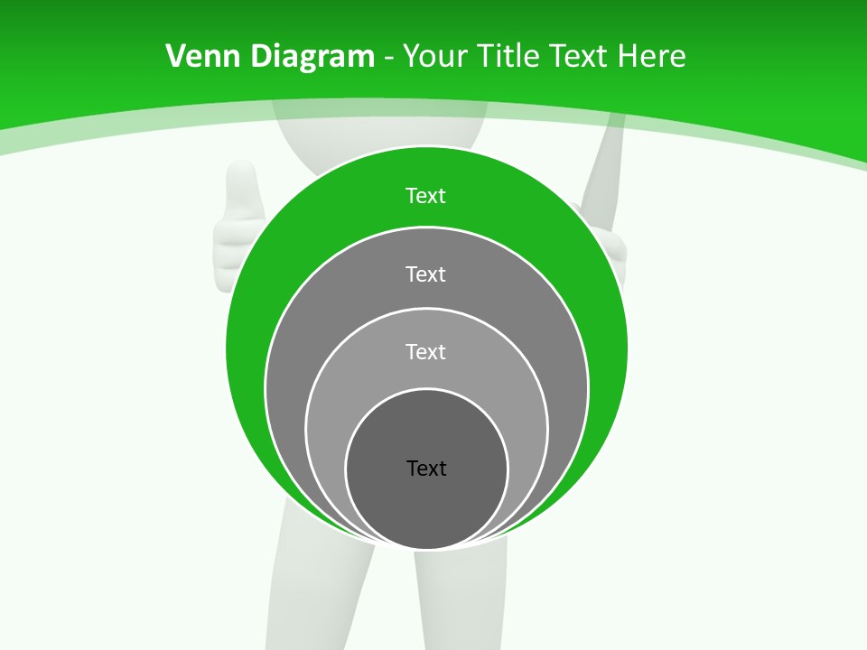 Pose Hint Figure PowerPoint Template