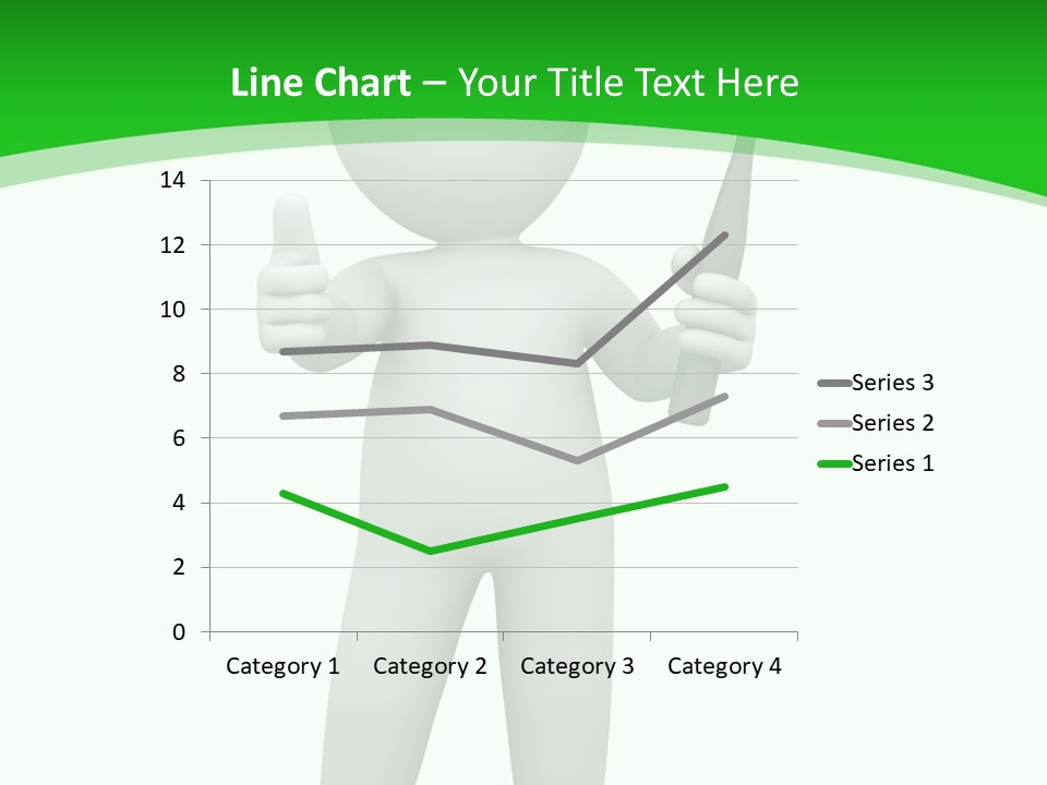 Pose Hint Figure PowerPoint Template