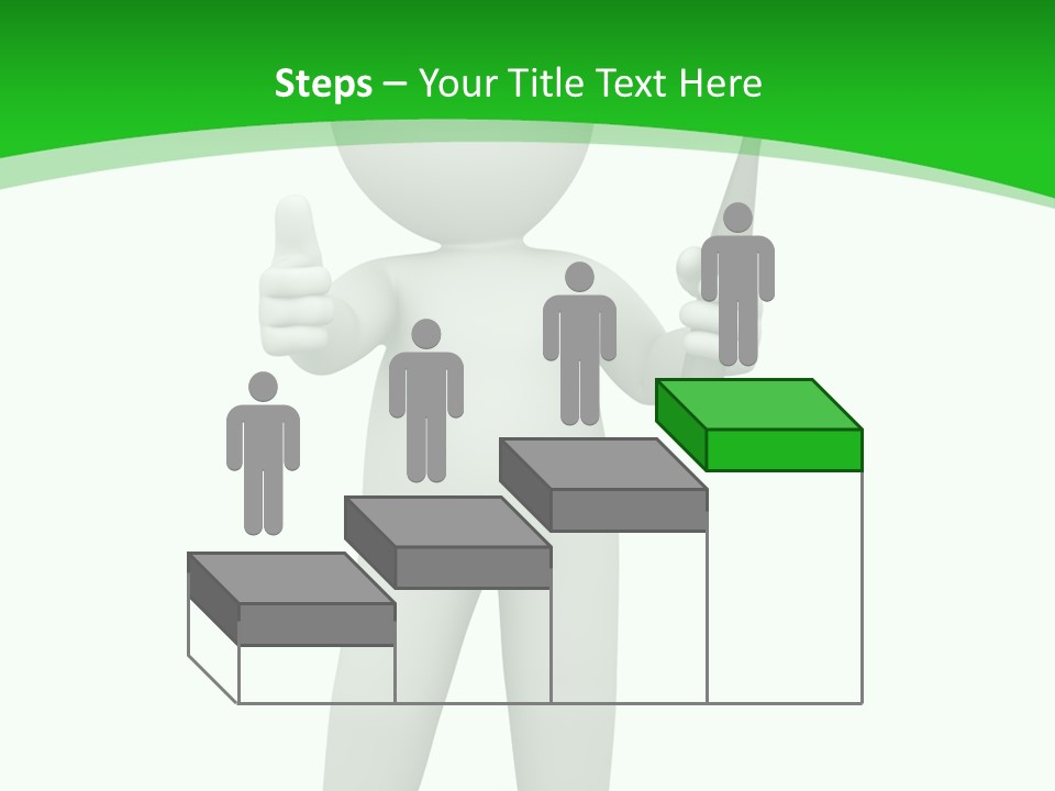 Pose Hint Figure PowerPoint Template