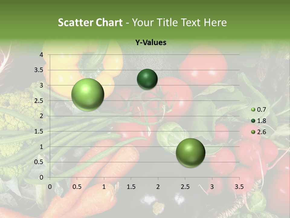 Spinach Radish Cuisine PowerPoint Template