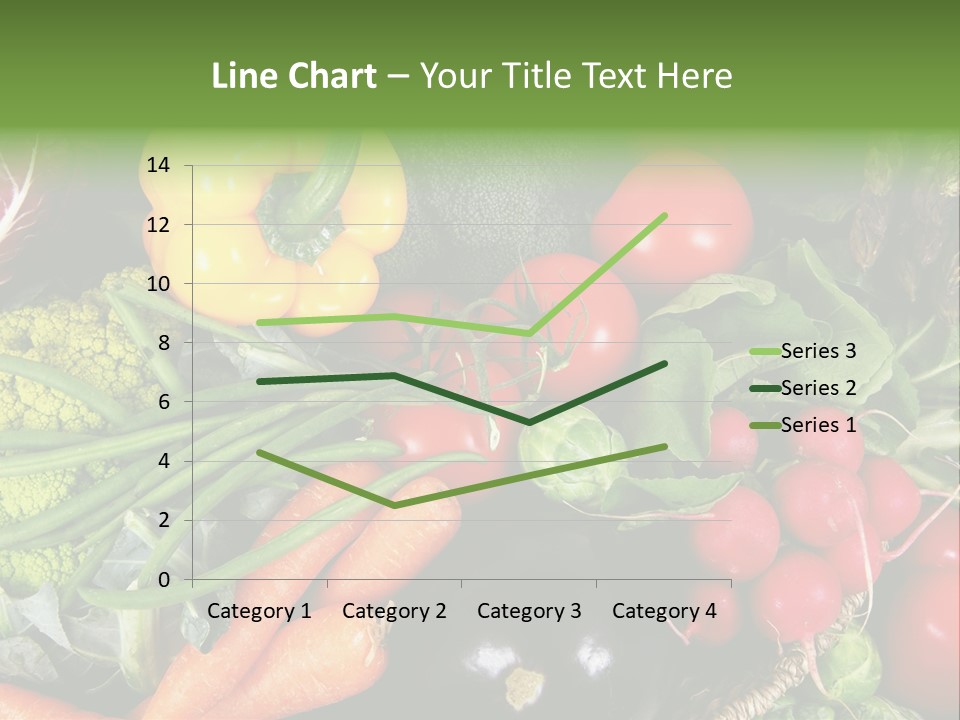 Spinach Radish Cuisine PowerPoint Template