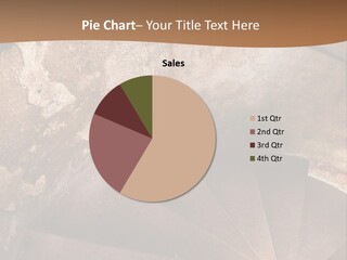 Holiday Stair Window PowerPoint Template