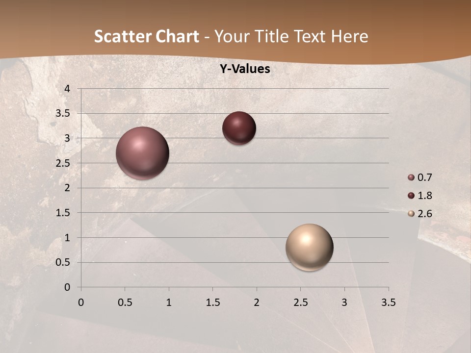Holiday Stair Window PowerPoint Template