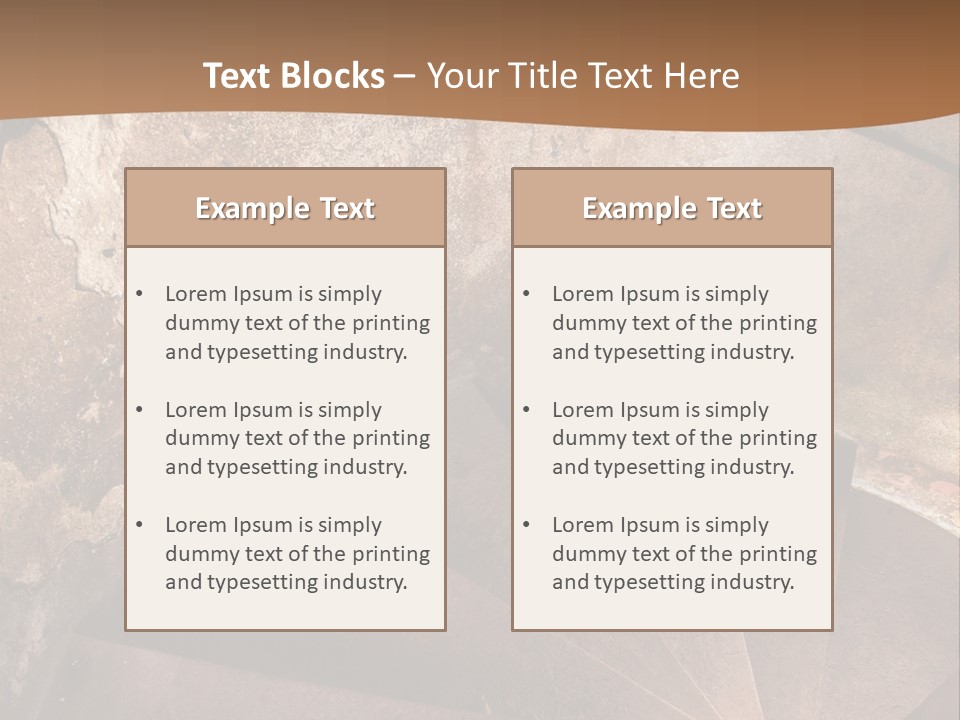 Holiday Stair Window PowerPoint Template