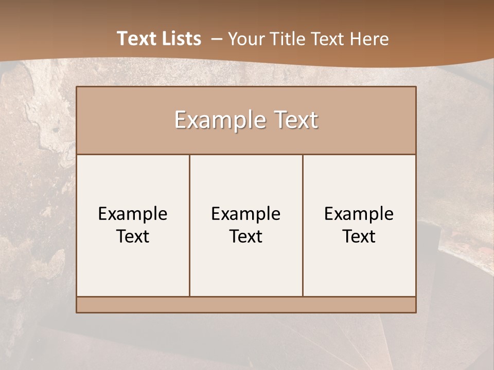Holiday Stair Window PowerPoint Template