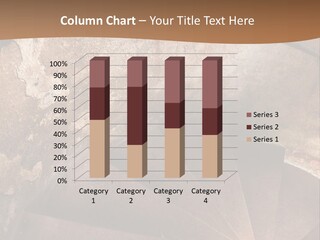 Holiday Stair Window PowerPoint Template