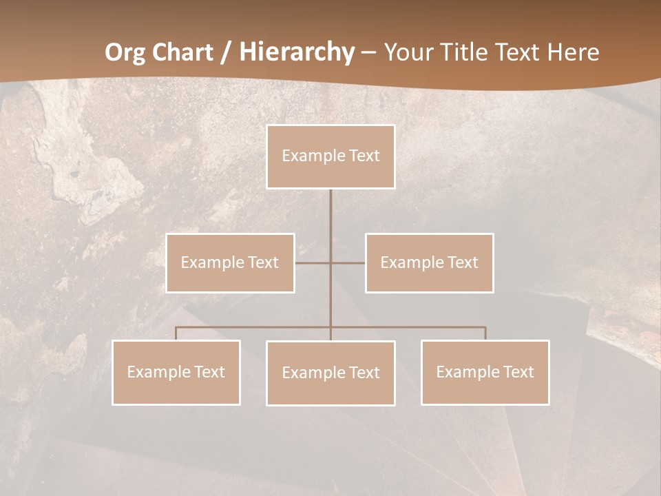 Holiday Stair Window PowerPoint Template