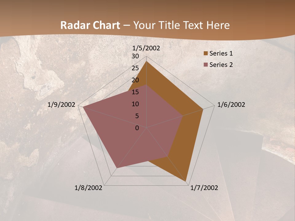 Holiday Stair Window PowerPoint Template