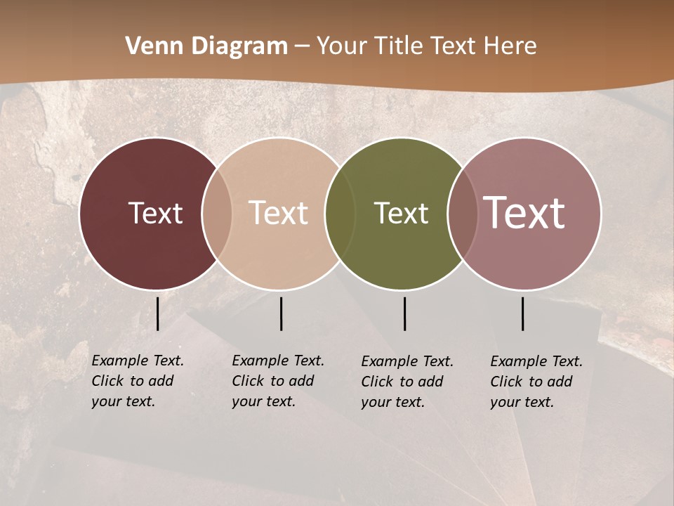 Holiday Stair Window PowerPoint Template