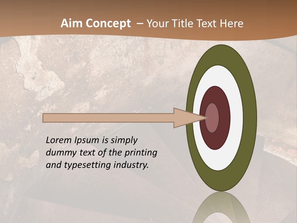 Holiday Stair Window PowerPoint Template
