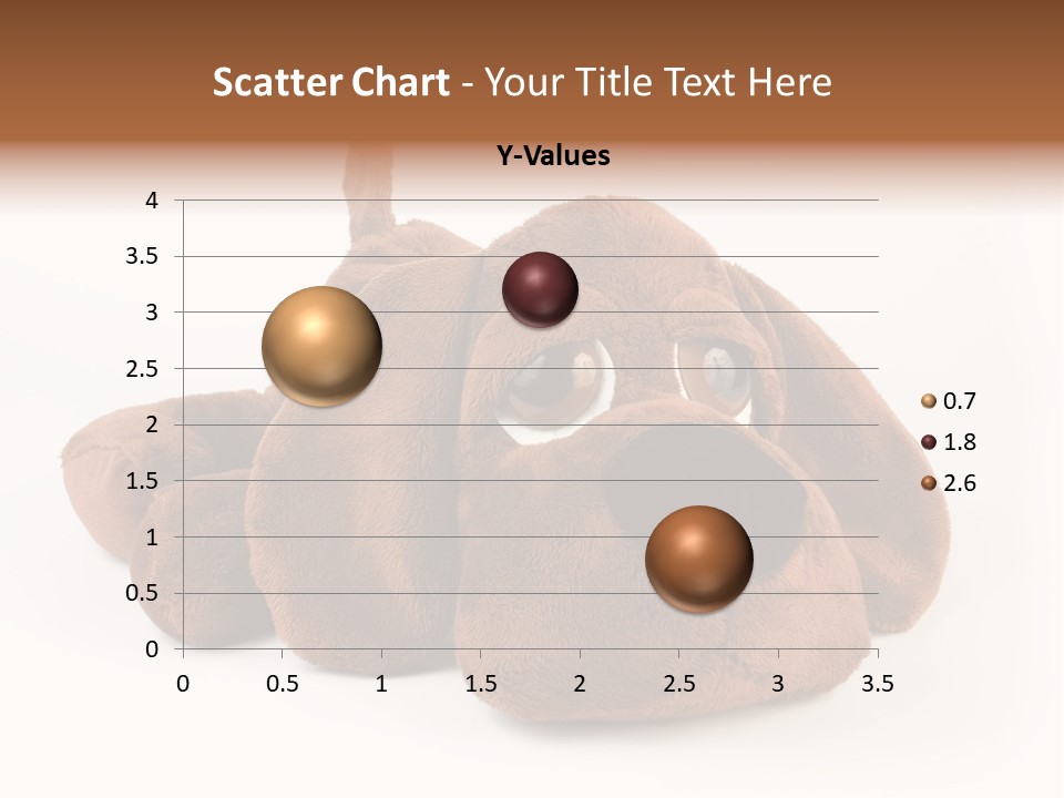 Teddie Puppy Baby PowerPoint Template