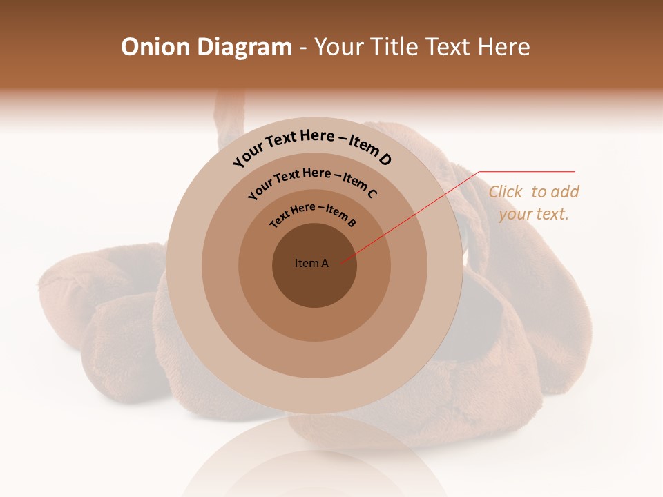 Teddie Puppy Baby PowerPoint Template