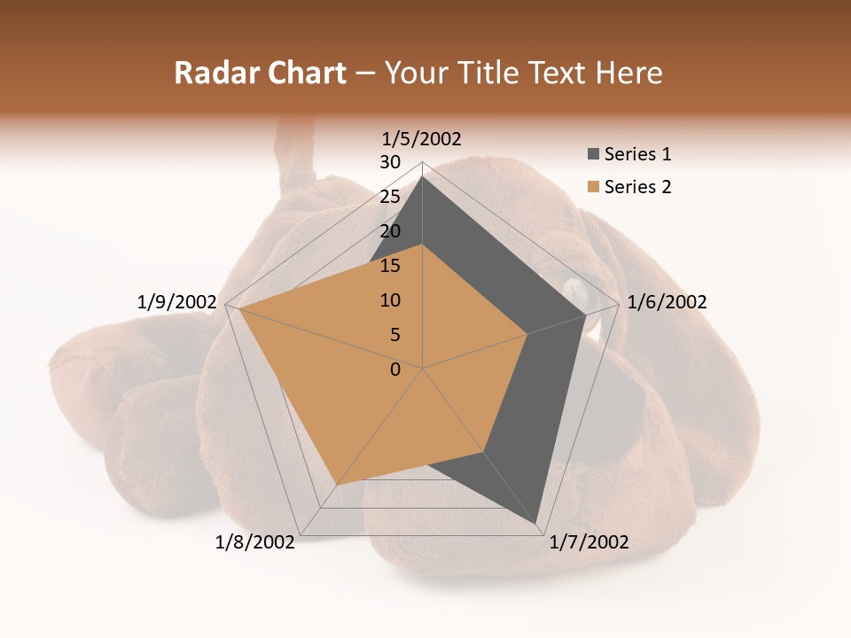 Teddie Puppy Baby PowerPoint Template