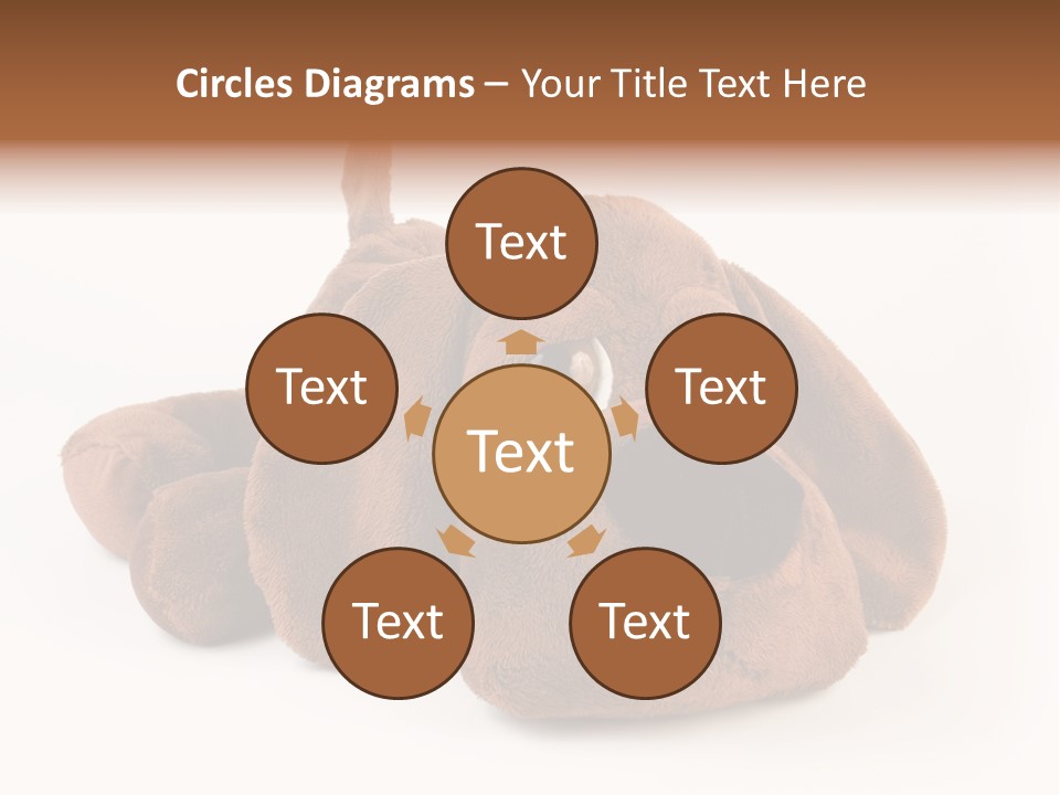 Teddie Puppy Baby PowerPoint Template