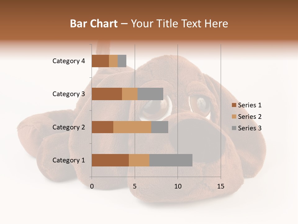 Teddie Puppy Baby PowerPoint Template