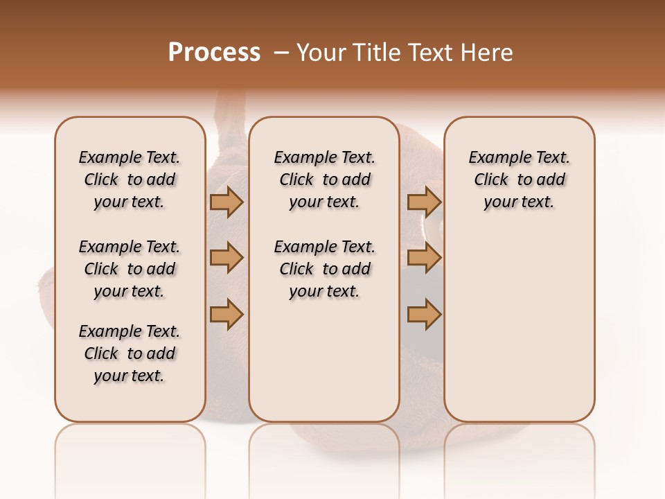 Teddie Puppy Baby PowerPoint Template