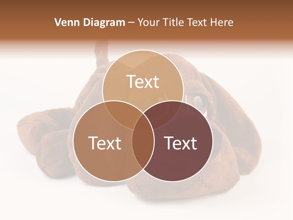 Teddie Puppy Baby PowerPoint Template