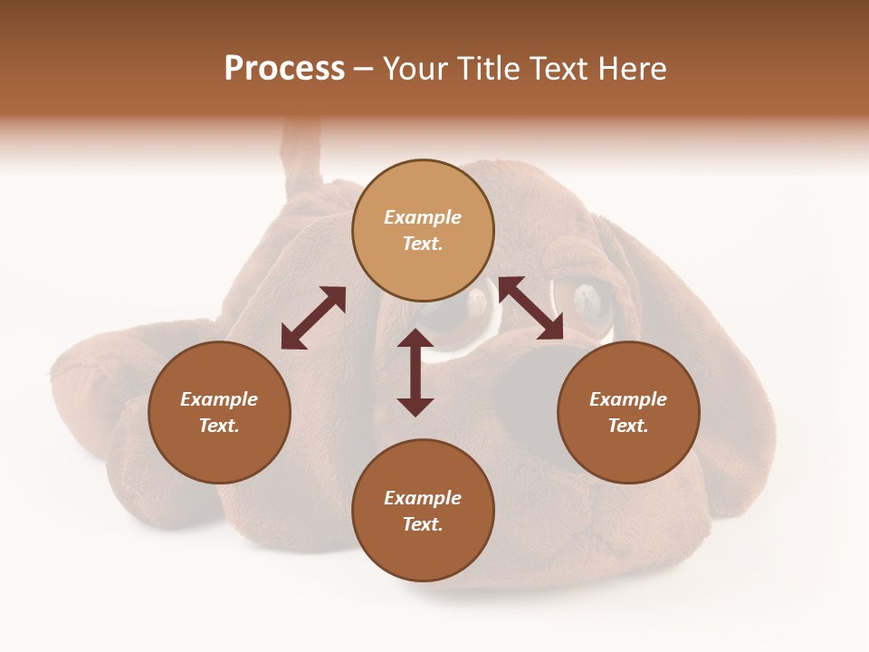 Teddie Puppy Baby PowerPoint Template