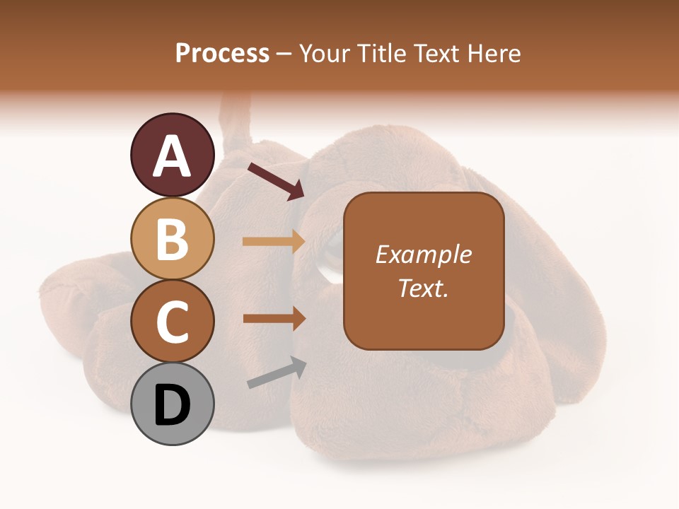 Teddie Puppy Baby PowerPoint Template