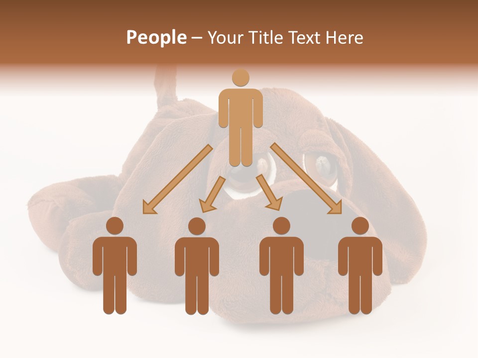 Teddie Puppy Baby PowerPoint Template