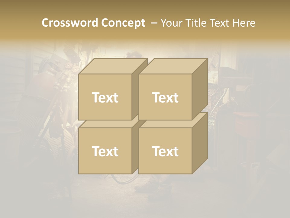 Heat Light Cylinder PowerPoint Template