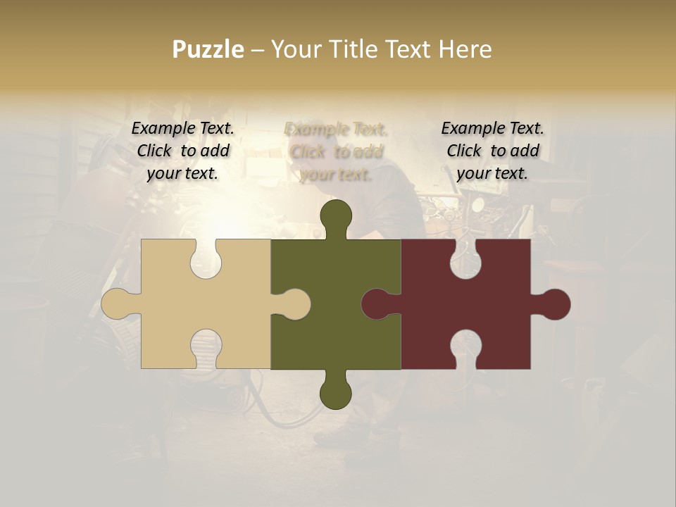 Heat Light Cylinder PowerPoint Template