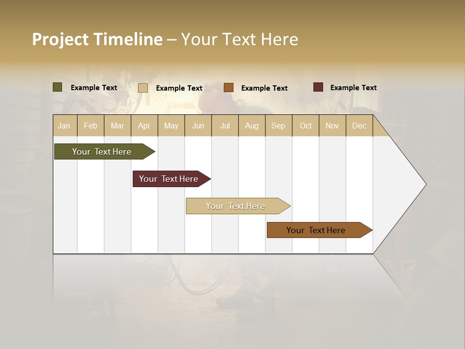 Heat Light Cylinder PowerPoint Template