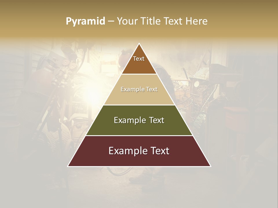 Heat Light Cylinder PowerPoint Template