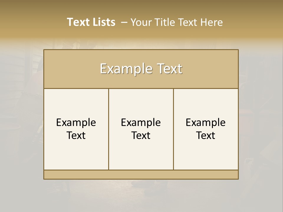 Heat Light Cylinder PowerPoint Template