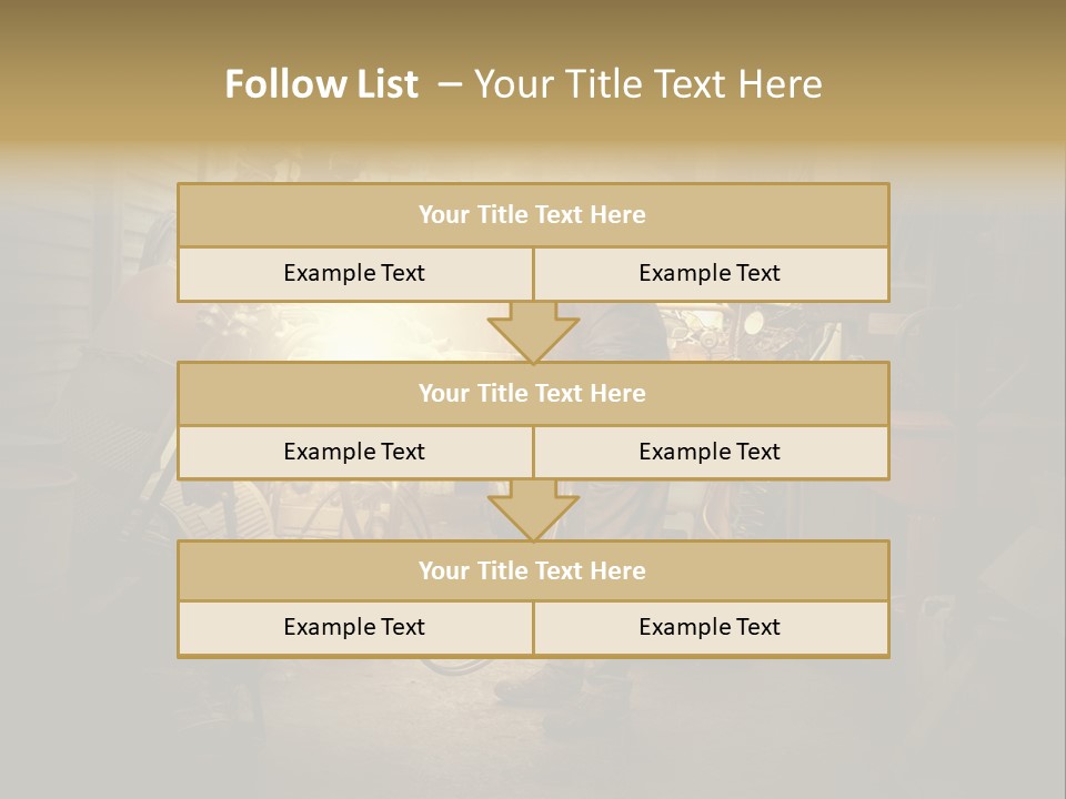 Heat Light Cylinder PowerPoint Template