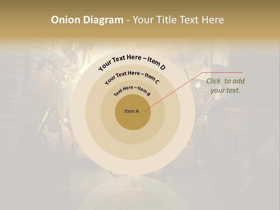 Heat Light Cylinder PowerPoint Template