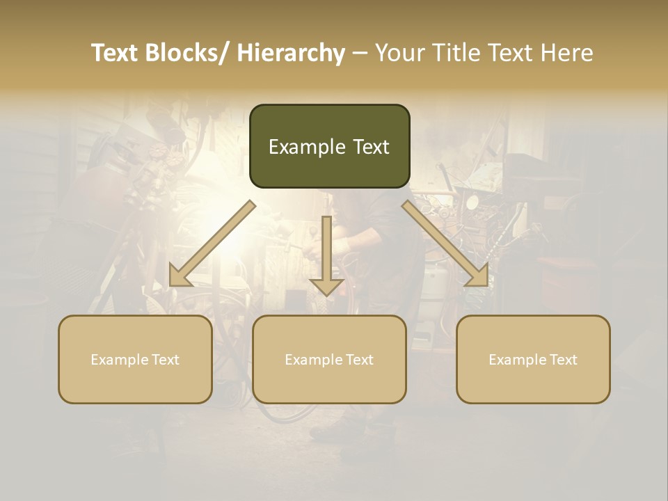 Heat Light Cylinder PowerPoint Template