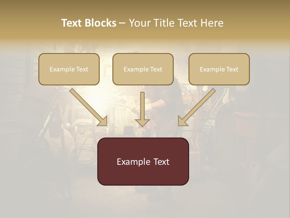 Heat Light Cylinder PowerPoint Template