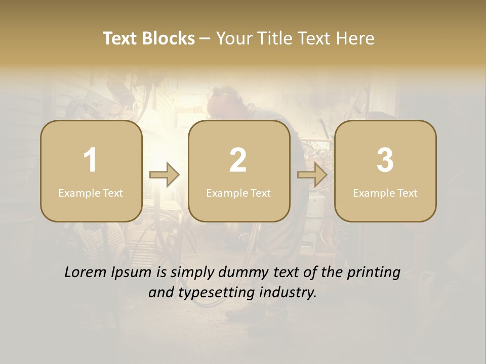 Heat Light Cylinder PowerPoint Template