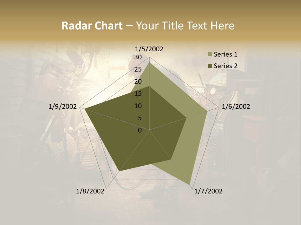 Heat Light Cylinder PowerPoint Template