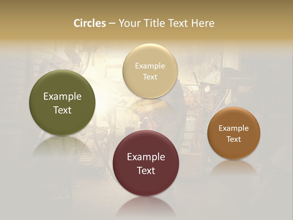 Heat Light Cylinder PowerPoint Template