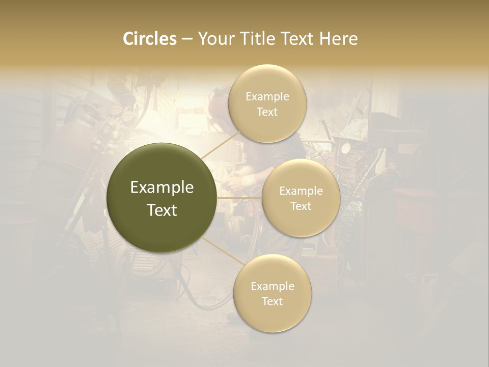 Heat Light Cylinder PowerPoint Template