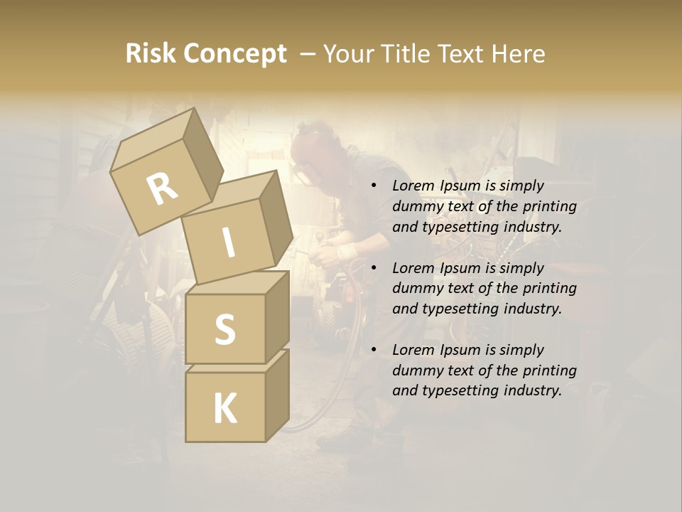 Heat Light Cylinder PowerPoint Template