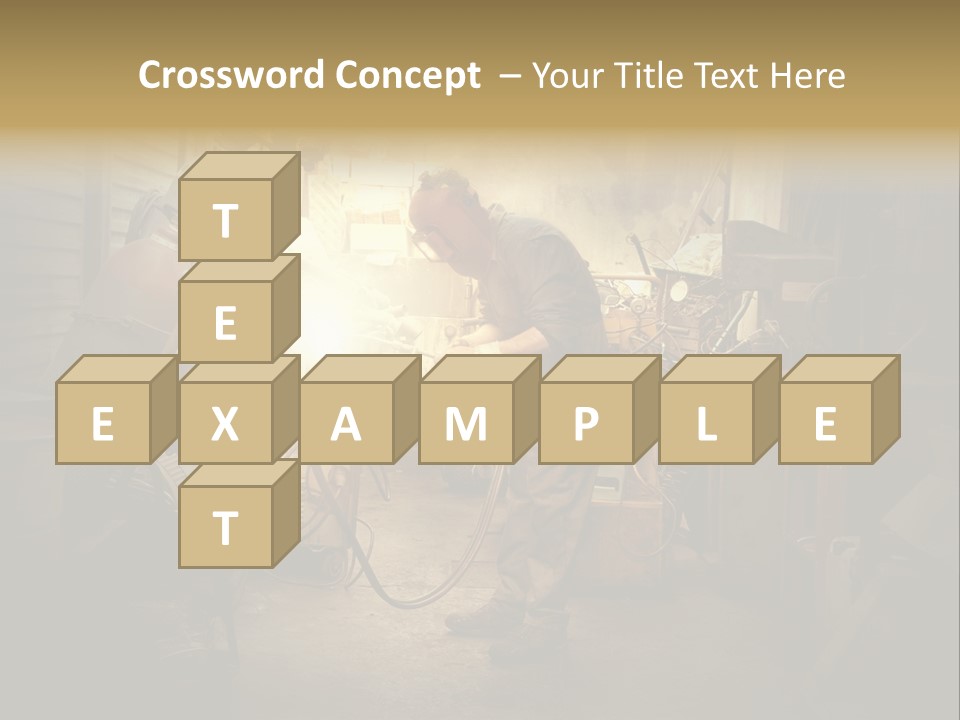 Heat Light Cylinder PowerPoint Template