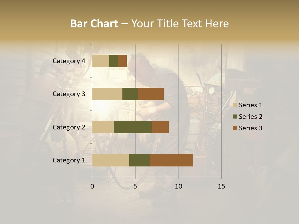 Heat Light Cylinder PowerPoint Template