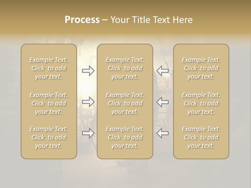 Heat Light Cylinder PowerPoint Template