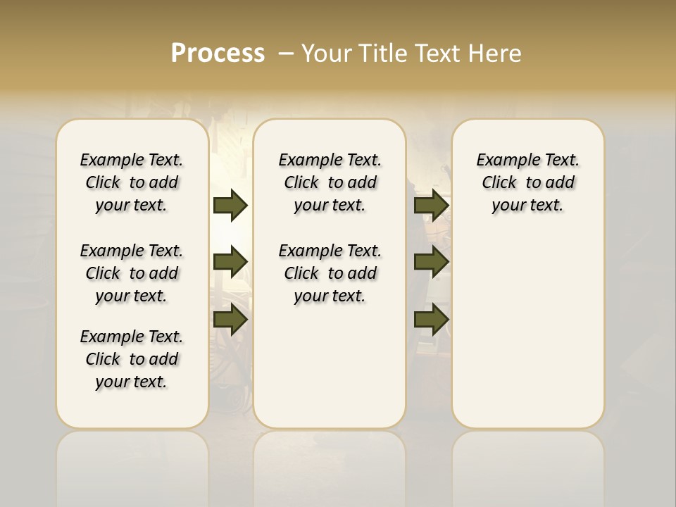 Heat Light Cylinder PowerPoint Template